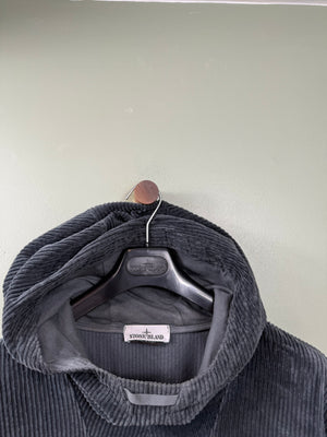 Stone Island Charcoal Grey Corduroy Smock