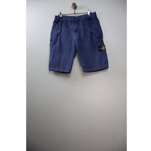 Stone Island Blue RE Cargo Shorts