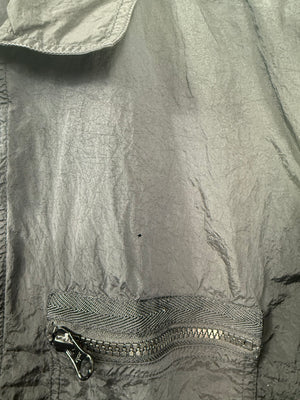 Stone Island Black Nylon Metal Overshirt