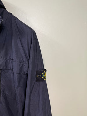 Stone Island Navy Crinkle Reps Jacket