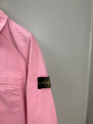 Stone Island Pink Overshirt