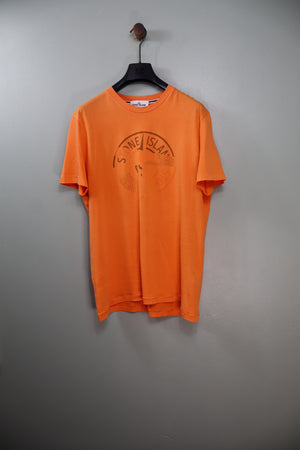 Stone Island Orange T-Shirt