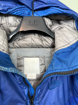 Stone Island x Nike Blue Mussola Gommata/Nylon Metal Jacket