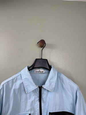 Stone Island Baby Blue Overshirt