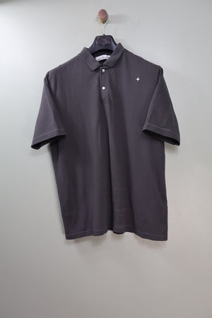 Stone Island Charcoal Grey Stelina Polo