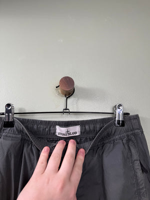 Stone Island Grey RE-T Cargo Bottoms