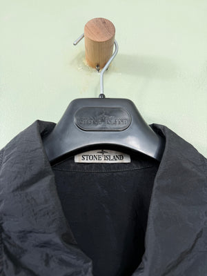 Stone Island Black Nylon Metal Overshirt
