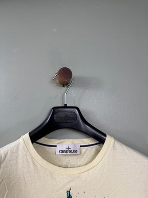 Stone Island Pastel Yellow T-Shirt