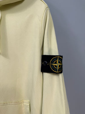 Stone Island Yellow Hoodie