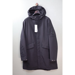 C.P. Company Black Soft Shell Parka Jacket