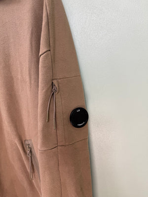 C.P. Company Brown 1/4 Zip Jumper