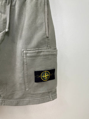 Stone Island Khaki Shorts