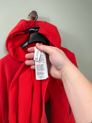 C.P. Company Red Hoodie