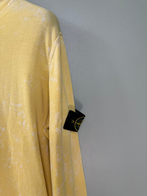 Stone Island Yellow Ovo Dye Jumper