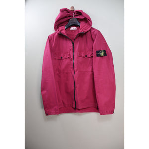 Stone Island Cherry Hooded Overshirt