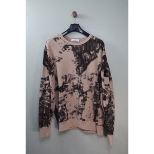 Stone Island Beige Earth Camo Jumper