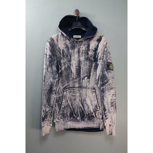 Stone Island Blue Corrosion Hoodie