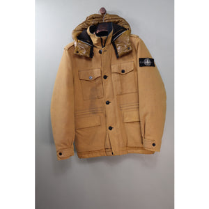 Stone Island Yellow Ice Wool Blend Jacket