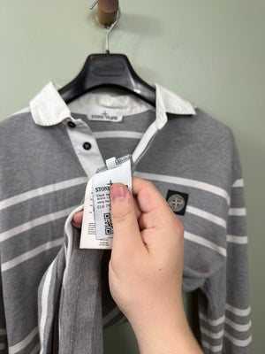 Stone Island Grey Polo