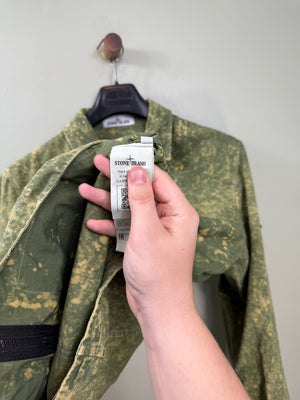 Stone Island Green Ovo Dye Overshirt