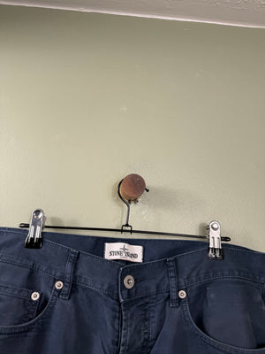 Stone Island Blue RE-T Chinos