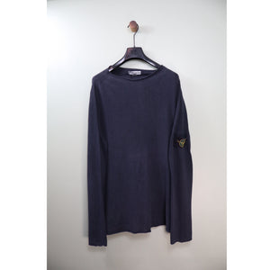Stone Island Navy Knit Jumper