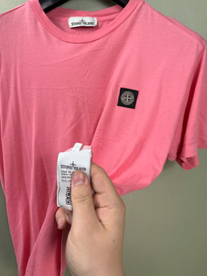 Stone Island Pink T-Shirt