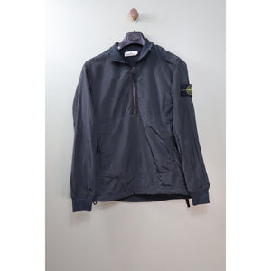 Stone Island Black Nylon Metal Smock