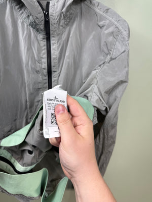 Stone Island Grey Nylon Metal Watro Jacket