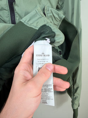 Stone Island Green Skin Touch Bomber