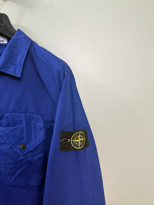 Stone Island Blue Overshirt