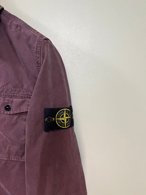 Stone Island Burgundy Overshirt