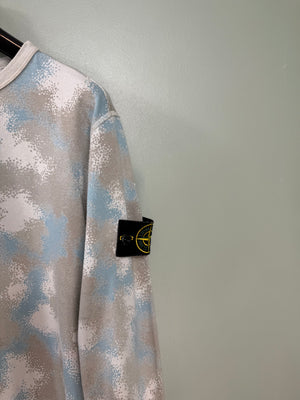 Stone Island Camo Devore Jumper