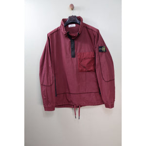 Stone Island Burgundy Smock