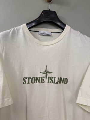 Stone Island Pastel Yellow T-Shirt