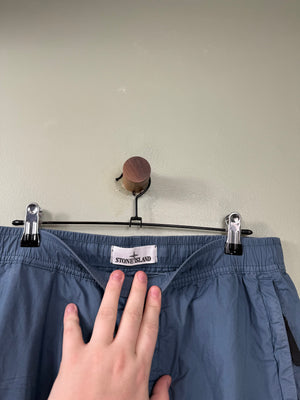 Stone Island Blue RE-T Cargo Bottoms