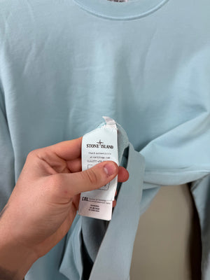 Stone Island Baby Blue Jumper