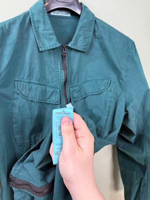 Stone Island Forest Green Overshirt