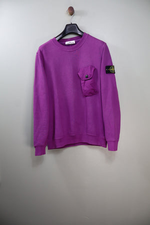 Stone Island Purple Jumper