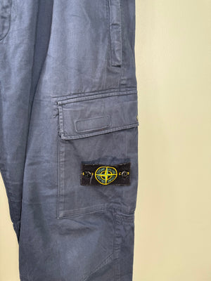 Stone Island Navy RE-T Cargo Bottoms