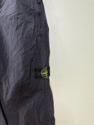 Stone Island Black Nylon Metal RE Cargo Bottoms