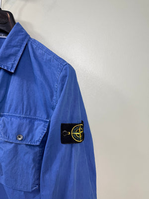Stone Island Blue Overshirt