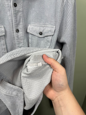 Stone Island Sky Blue Corduroy Overshirt