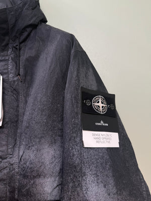 Stone Island Dense Nylon Handsprayed Reflective Jacket