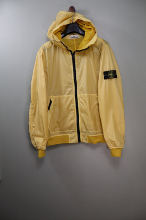 Stone Island Yellow Lamy Flock Jacket