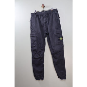 Stone Island Black RE-T Cargo Bottoms