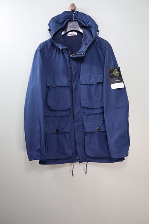 Stone Island Navy David Tela Light Jacket