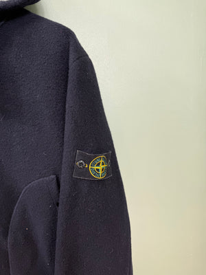 Stone Island Navy Lana Wool Vintage Jacket