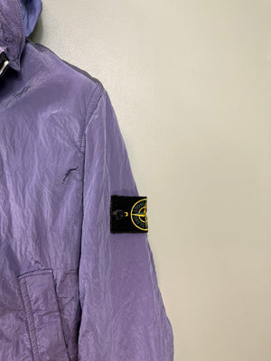 Stone Island Purple Nylon Metal/Tyvek Shield Jacket