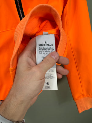 Stone Island Orange Soft Shell Jacket